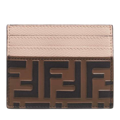 portacarte fendi|Fendi card holder for women.